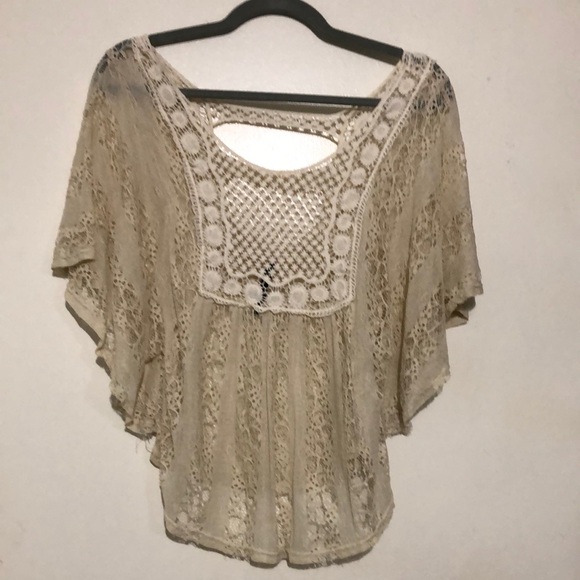 Love Culture Tops - Boho top. Lace. S/M. Brand:Love Culture